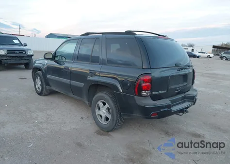 2004 Chevrolet Trailblazer Ls из США, поврежденный, VIN 1GNDS13S242136887